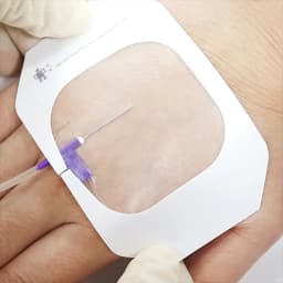 50Pcs Medical Transparent IV Cannula PU Film Sterile Waterproof Self-adhesive Wound Dressing Indwelling Needle Catheter Fixation