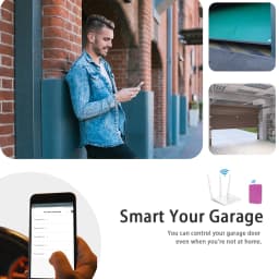 Mhouse GTX4 TX3 TX4 Tuya Smart APP Remote Control 433.92mhz Transmitter Garage Door Opener RF+WIFI 2-in-1 Controller
