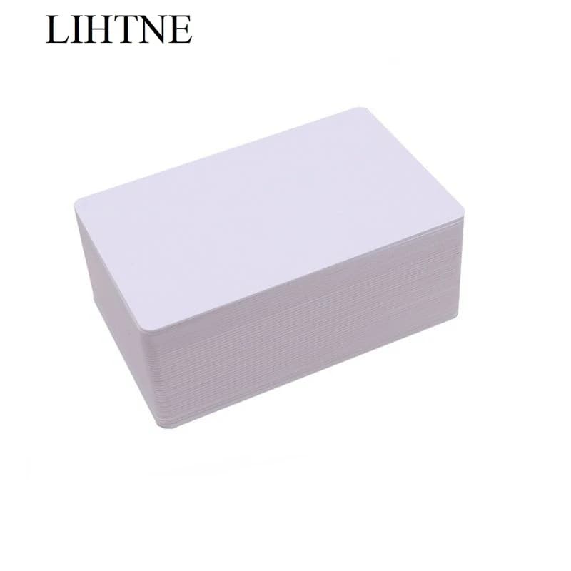 100PCS 13.56MHz ISO15693 SL2S2002 1K Blank PVC RFID Card