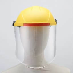 PC Plastic Welding Protective Mask Transparent Flip Front Visor Welding Helmet Full Protection Anti-UV Protective Face Cover