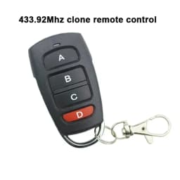 10/5pcs ABCD / Lock Unlock 4Button 433MHz Metal Push Button Remote Control Transmitter Universal 4 Buttons Garage Door Opener