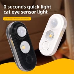 Auto on/Off Rechargeable Sensor Night Light: Smart Bedside Lamp for Bedroom Hallway & Baby Night Feeding Use
