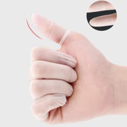 100/500Pcs Latex Incision Finger Cover Thin Transparent Disposable Non-slip Waterproof Finger Caps Anti-crack Work Protect