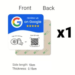 1/3pcs NFC 215 Programmable for Google ins facebook NFC Station Table 13.56Mhz QR code can independently set link Adhesive Card