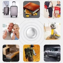 Mini Smart GPS Tracker System Findmy App Air Tag Smart Bluetooth Locator Bag Child Finder Anti-loss Pet Collar With Tracker 2026