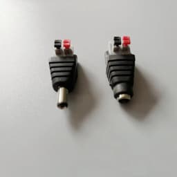DC Power Jack Plug Adapter Barrel Connector Male Female 5.5*2.1 DC BNC RCA Plug Terminal AV Plug Socket Cable Adapter
