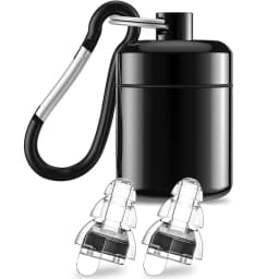 High Fidelity Music Earplugs with Noise Reduction Filter, Soundproof Drum Ear Plugs for Concerts Drummers Sleep Study
