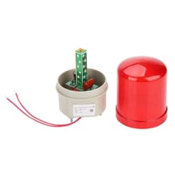 12V/24V/220V AC DC Outdoor LED Signal Alarm Light Strobe Flashing Emergency Warning Lamp Wall Mount for Automatic Gate Opener