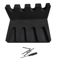 4 Slots Soft EVA Foam Pistol Holder Rack Organizer Gun Protective For Gun Safe Cabinet Storage Handgun Stand Hunting Accessories