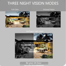 JIENUO Double Lens PTZ Wifi Camera IP Auto Track Security Full Color Dual Screen Infrared Nightvision HD Wireless Home Cam ICSee