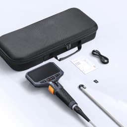 TESLONG TD450S 4.5 Inch Screen Articulating Borescope 1080P Two Way 360° Steering Endoscope Camera with 32GB TF Card