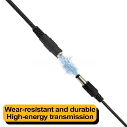 5.5* 2.1mm 1 to 2/3/4/5/6/8 Way DC Power Splitter Cable 5V 12V Power Adapter Connector Cord For LED Strip Lights CCTV Camera