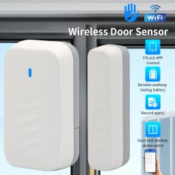 TTLock APP Wireless Door Sensor Detector DS2/DS3 Wireless Door Sensor Door Contact Detection Windows Open Close Status
