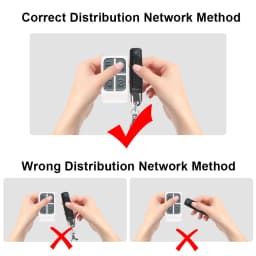 433mhz Remote Control 433.92Mhz Wireless Receiver Module RF Transmitter Electric Cloning Gate Garage Door with Keychain for Home