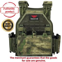 YAKEDA Tactical Vest 6094 Fast Detachable Light Laser Cut Outdoor Hunting Black Gear Carry Vest of High Quality 1000D Nylon