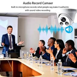 Ultra Wide Angle PoE Security IP Camera 4K 8MP 5MP 4MP 2.8MM/1.6MM Option Dome Surveillance Camera Audio Compatible Onvif NVR