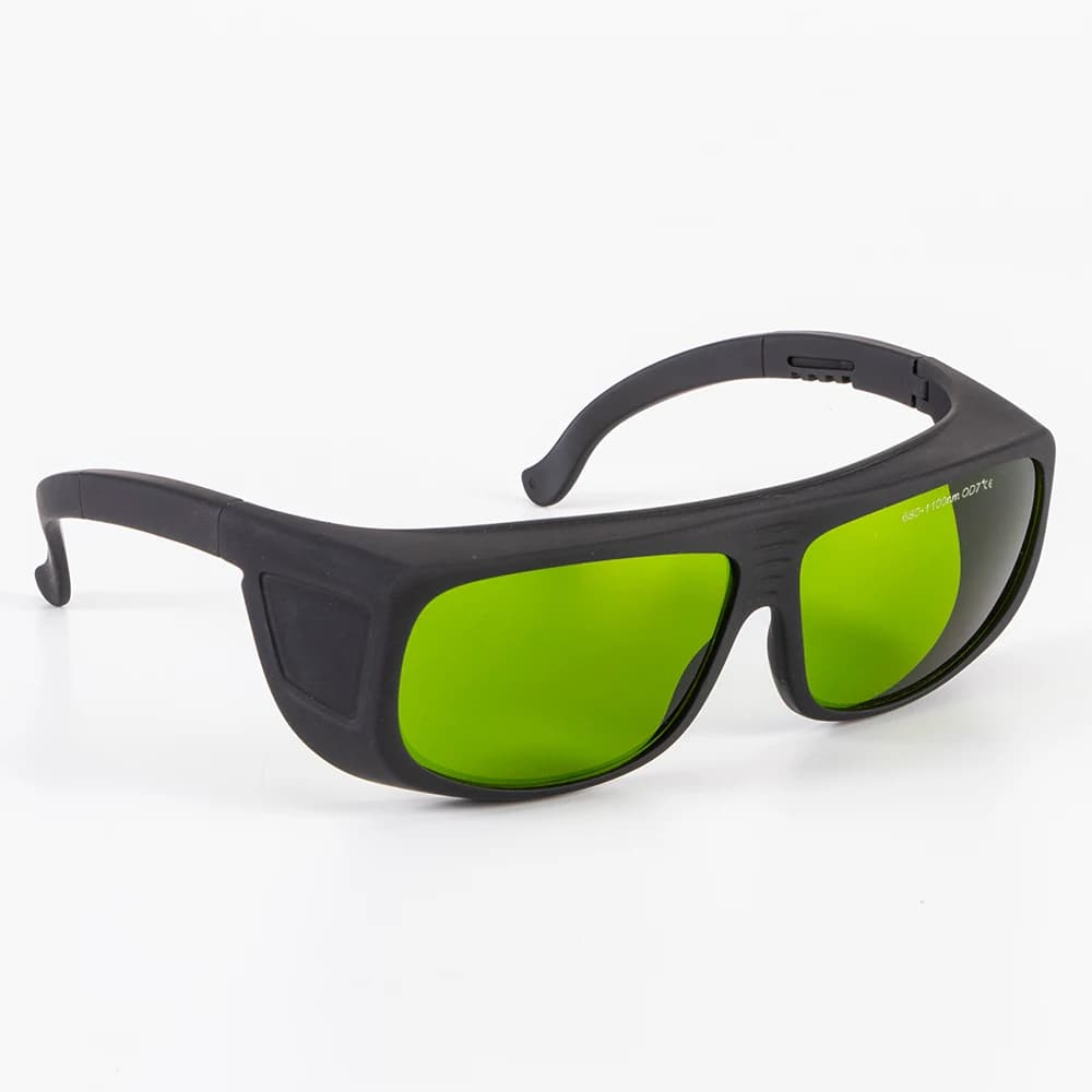 Laser Safety Goggles for 680-1100nm O.D 7+ CE Included 755 780 808 810 980 1064nm 1080nm Lasers , Wide Frame