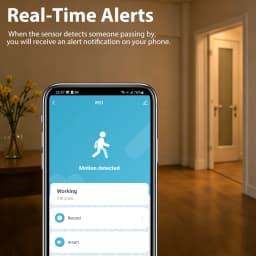 Tuya WiFi PIR Motion Sensor Smart Home Human Body Infrared Detector for Home Safety SmartLife Real-time Monitoring Support Alexa