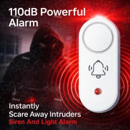 Zigbee Siren Alarm Optional Vibration Detection Sound Strobe Light Smart Home Security Alert For Tuya Smart Life & Zigbee2MQTT