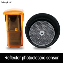 Infrared Reflector Detector Photocell Sensor For Swing Sliding Garage Gate Door Opener Safety 12-24V DC/AC 7m 12m