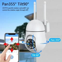 MIni 5MP Wifi Camera Indoor 360 PTZ Pet Baby Monitor IR Night Vision Ai Detect P2P Surveillance IP Cameras With Cam720 APP