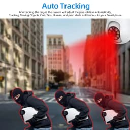MIni 5MP Wifi Camera Indoor 360 PTZ Pet Baby Monitor IR Night Vision Ai Detect P2P Surveillance IP Cameras With Cam720 APP