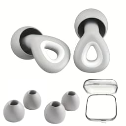 HUAK Silicone Earplugs for Swimming Sleep Noise Cancel Noise Reduction-Soundproof Reduce Disturbances -Quality Earplugs