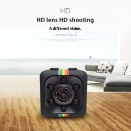 SQ11 Mini 1080P HD IP Camera 30fps Sports DV Camcorder - Outdoor Indoor Security Surveillance with Night Vision Video Recorder