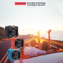 SQ11 Mini 1080P HD IP Camera 30fps Sports DV Camcorder - Outdoor Indoor Security Surveillance with Night Vision Video Recorder