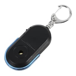 1pcs Anti-Lost Key Finder Smart Find Locator Keychain Whistle Beep Sound Control LED Torch Portable Car Key Finder
