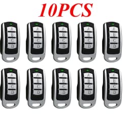 Compatible with 300MHz 303MHz 315MHz 330MHz 433MHz 868MHz with 8 / 10 dip switches Multi-frequency 280-868MHz Remote Controller