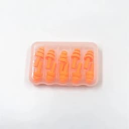 Soft Silicone Earplugs for Children and Adults Waterproof Swimming Earplugs Anti-Noise Ear Clips, Swimmers Diving 5Pairs per Box
