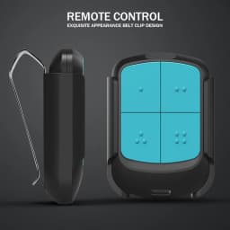 Newest Powertech PR1 PR2 PR4 Garage / Gate Remote Control 433 MHz Electric Gate Transmitter Includes visor clip
