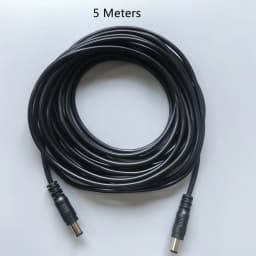 DC Power Plug Male to Male 5.5x2.1mm CCTV Adapter Cable 12V 10A Extension Cord 1/3/5/10/20 Meter Wires Accessories
