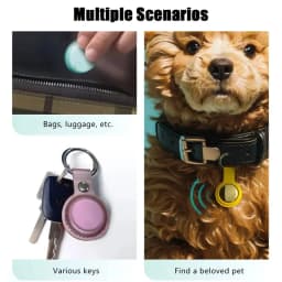 GPS Tracker Bluetooth5.0 Anti-Lost Smart Device Pets Elderly Kid Car Suitcase Wallet Tracking Car Locator For IOS Android