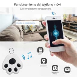 Mini Smart GPS Bluetooth Tracker Anti-Lost Device Dog Paw Shape Pet Kids Bag Wallet Wireless Tracking Smart Locator Accessories