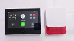 Staniot Indoor Siren Alarm 115dB High Decibel Wireless 433MHz Anti-Theft Smart Home Devices Waterproof House Alarm System