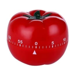 Mechanical Timer Large&Small Sizes - Visual Countdown Timer for Baking Cooking Tomato&Daily Reminder Manual Wind-Up Alarm Clock