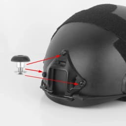 Tactical FAST Helmet NVG Mount Hunting Airsoft Helmet Shroud Adapter for ACH MICH PASGT Tactical Night Vision Accessories