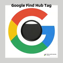 Smart Tag Tracker for Android Google Find Hub APP Work with Xiaomi Samsung Motorola OPPO Vivo Phones Find Keys Wallet Pet Easily