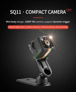 Mini Camera HD Portable Small Nanny Cam Video Voice Mini DV Recorder Indoor Covert Security Camera for Home and Office