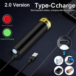3W Mini USB Rechargeable 365/395nm Blacklight UV Flashlight Ultraviolet Torch Cat Dog Urine Scorpion Tinea Money Detector Lamp
