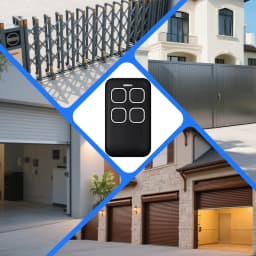 For 4D Doors Victory Art 2 Art 4 Garage Door Remote 433.92MHz Work with GA103 GA203 GA403 Sectional Door Motor Green Light