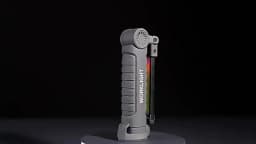 High Power LED Work Light 5 Lighting Mode Rechargeable Flashlight Inspection Lamp with Magnetic Power Bank 18650 Battery Torch