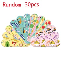 100pcs Cartoon Animal Pattern Waterproof Hemostasis Kids Band Aid Stickers Adhesive Bandage Wound Strips Plasters for Children