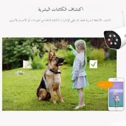 Srihome SH034 Wireless PTZ Camera HD 1080P Color Night Vision Wifi IP Camera Outdoor 5MP Ai Auto Tracking CCTV Surveillance Cam