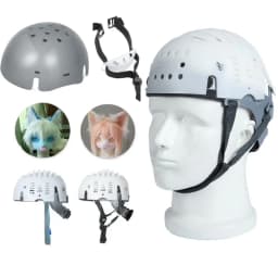 Furry Costume Fursuit Kigurumi Skull Headwear Breathable Anti-collision Animal Doll Kig Head Base Adjustable Impact Protection