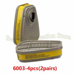 Respirator Cartridge 6003 Helps Protect Against Organic Vapors or Acid Gases