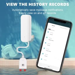 Tuya WiFi or Zigbee Water Level Sensor Leakage Alarm Flood Leak Detector Smart Home Life APP Water Alert Overflow Alarm Security