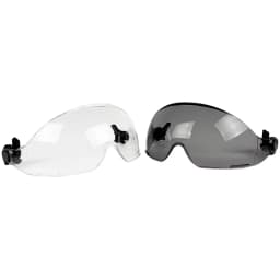 External Visor Goggles Accessories for Safety Helmet Replaceable With ANSI and CE Certification Clear Visor&Tinted Visor